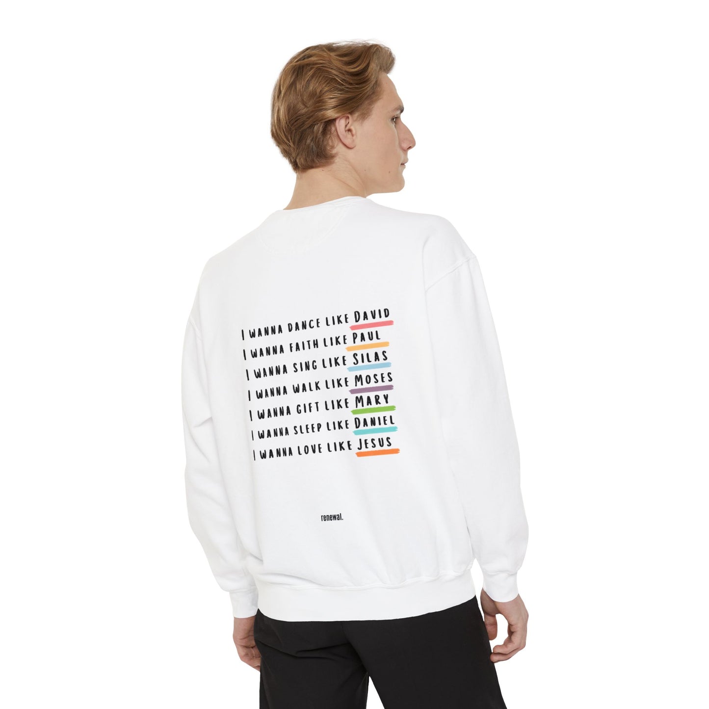 that's who i praise Crewneck/Sweatshirt