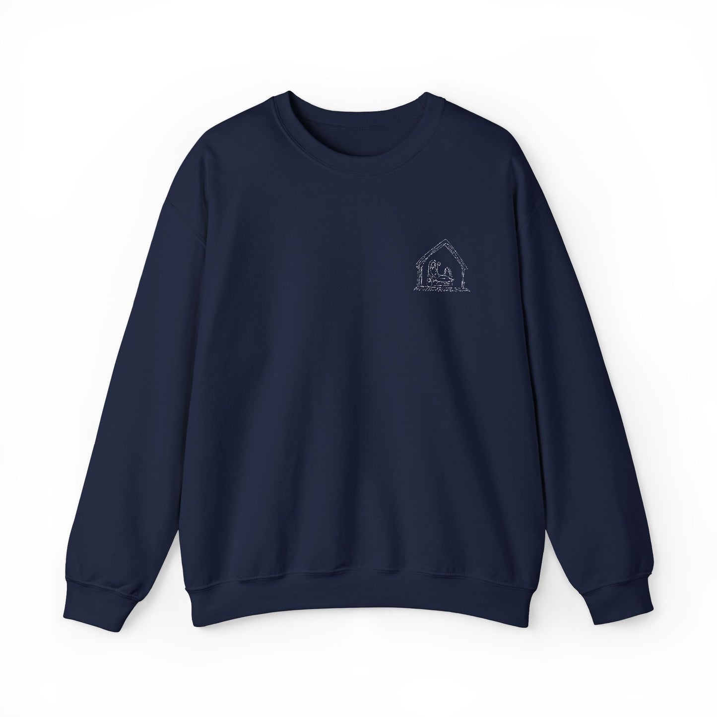 stable nativity Crewneck